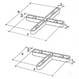 DISTANZ.T 10MM H7 SCATOLA 1000PZ (12)