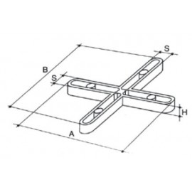 DISTANZ.+ 2MM BUSTE 200PZ (50)